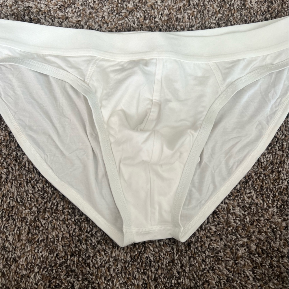 Men's White Briefs